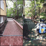 mycie kostki brukowej